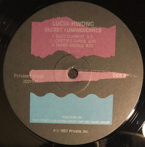 Lucia Hwong : Secret Luminescence (LP, Album)