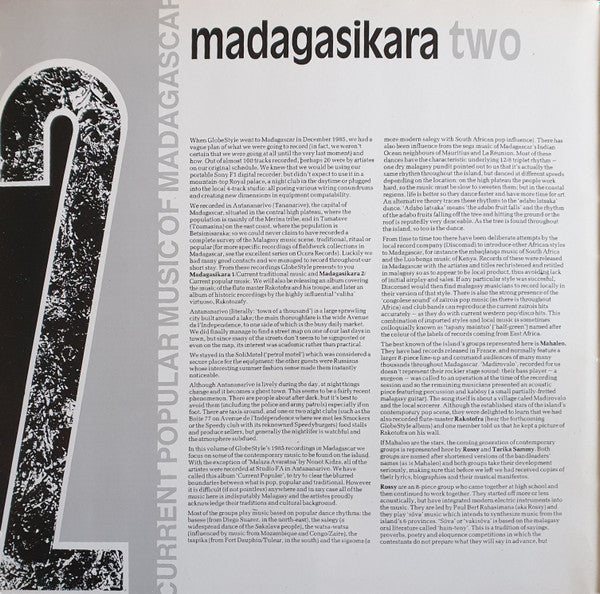 Various : Madagasikara Two (LP, Comp)