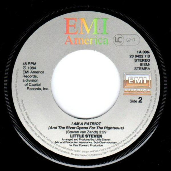 Little Steven : Vote That Mutha Out! (7", Single)