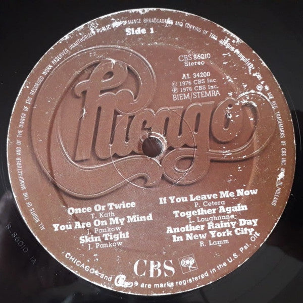 Chicago (2) : Chicago X  (LP, Album, Gat)