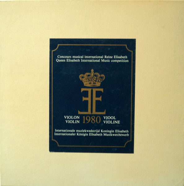 Yuzuko Horigome, Peter Zazofsky, Véronique Bogaerts, Irina Tseitlin, Jean Sibelius, Sergei Prokofiev, Alexander Glazunov, Frederik Van Rossum, Béla Bartók : Violon - Violin - 1980 - Viool - Violine (3xLP + Box)