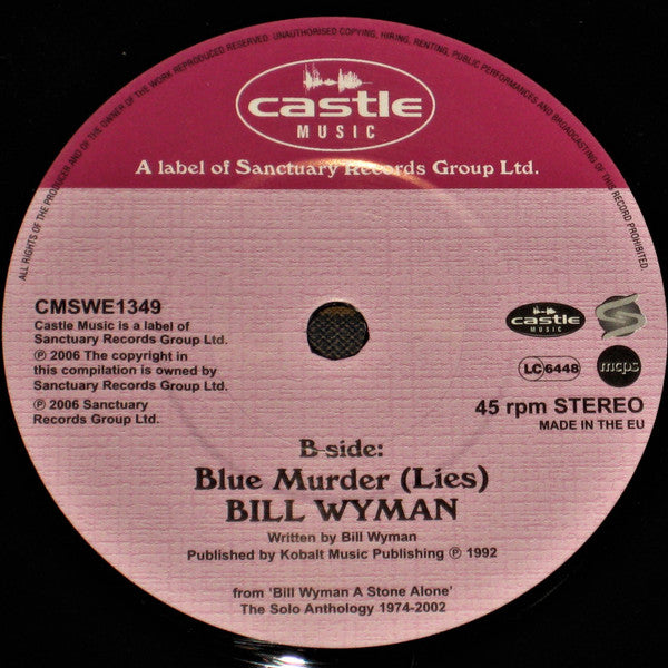 Bill Wyman : Stuff (Can't Get Enough) (7", Single)