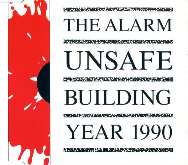 The Alarm : Unsafe Building  Year 1990 (CD, Single)