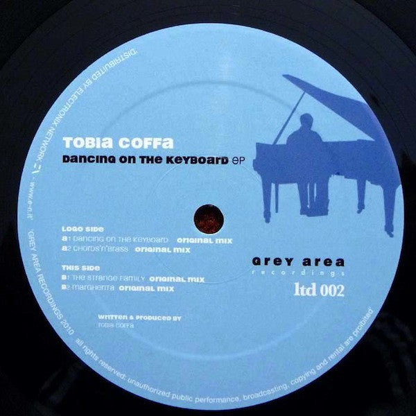 Tobia Coffa : Dancing On The Keyboard EP (12", EP)