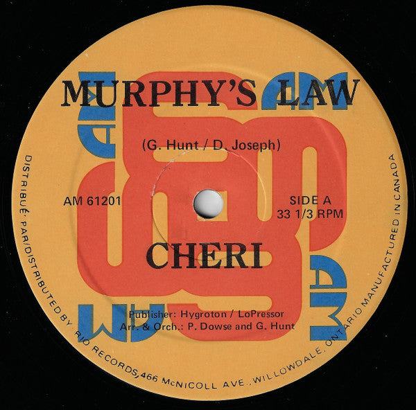 Cheri : Murphy's Law (12")