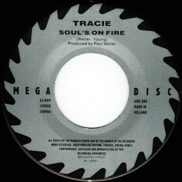 Tracie Young : Souls On Fire (7")