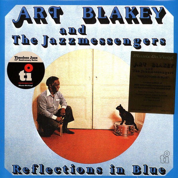 Art Blakey & The Jazz Messengers : Reflections In Blue (LP, Album, Num, RE, RM, Blu)