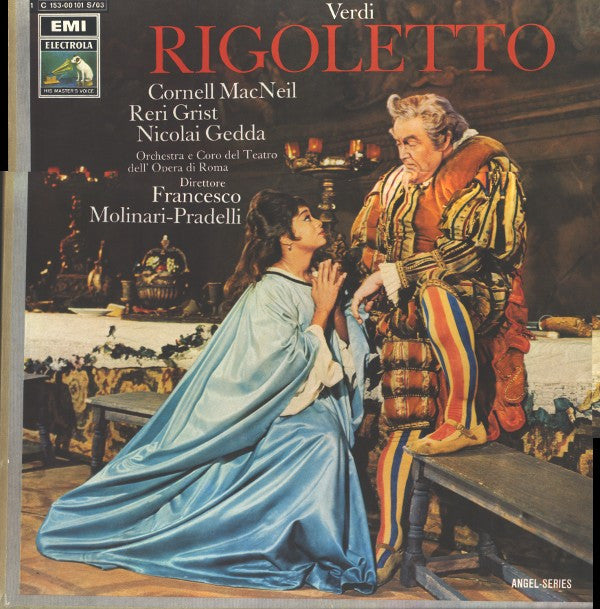 Verdi* ' Cornell MacNeil ' Reri Grist ' Nicolai Gedda ' Francesco Molinari-Pradelli : Rigoletto (3xLP + Box)