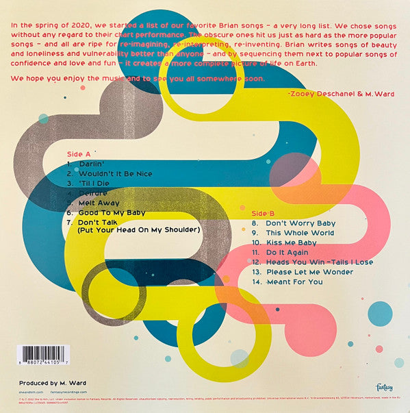 She & Him : Melt Away: A Tribute To Brian Wilson (LP, Album, Cre)