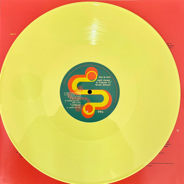She & Him : Melt Away: A Tribute To Brian Wilson (LP, Album, Cre)