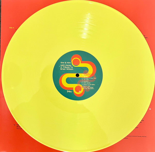 She & Him : Melt Away: A Tribute To Brian Wilson (LP, Album, Cre)