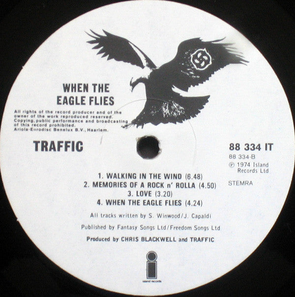 Traffic : When The Eagle Flies (LP, Album)