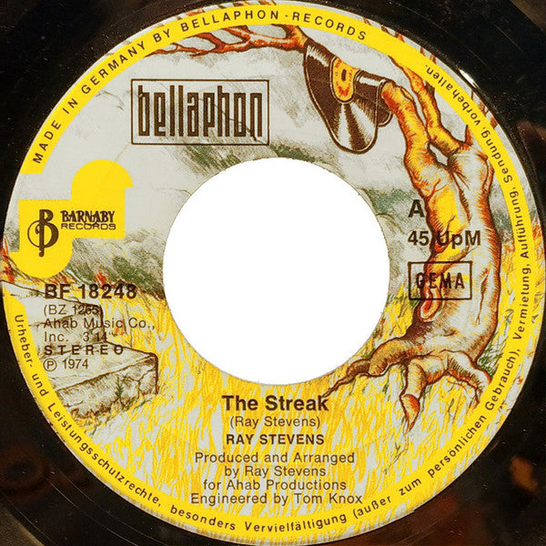 Ray Stevens : The Streak (7", Single)
