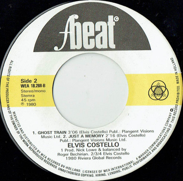 Elvis Costello : New Amsterdam (7", EP)