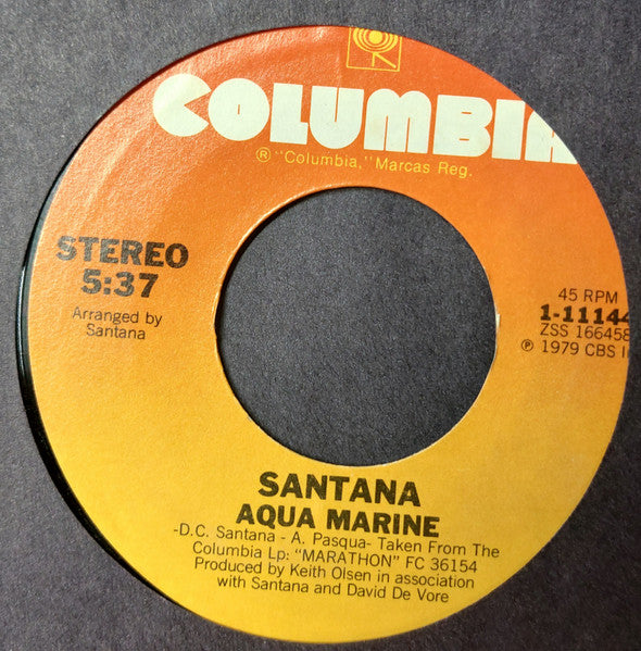 Santana : You Know That I Love You (7", Single, Styrene)
