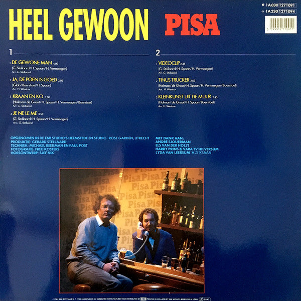 Pisa : Heel Gewoon (LP, Album)