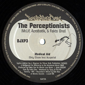The Perceptionists / 4th Pyramid : Medical Aid (12", Single)