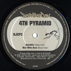 The Perceptionists / 4th Pyramid : Medical Aid (12", Single)