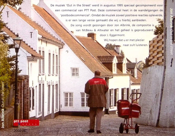 Jon Albrink : Out In The Street (CD, Single, Promo)