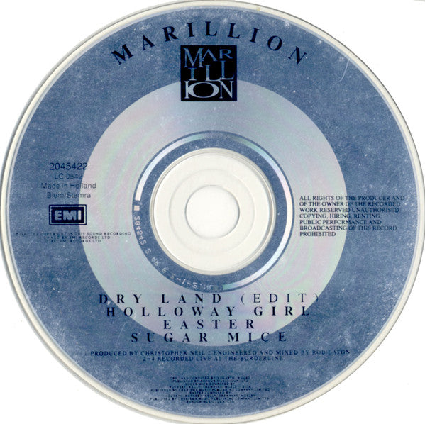Marillion : Dry Land (CD, Maxi, MP)