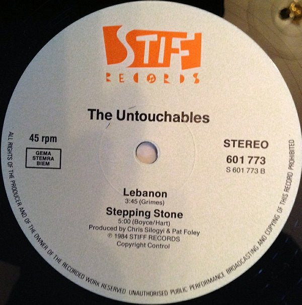 The Untouchables (7) : Free Yourself (12")