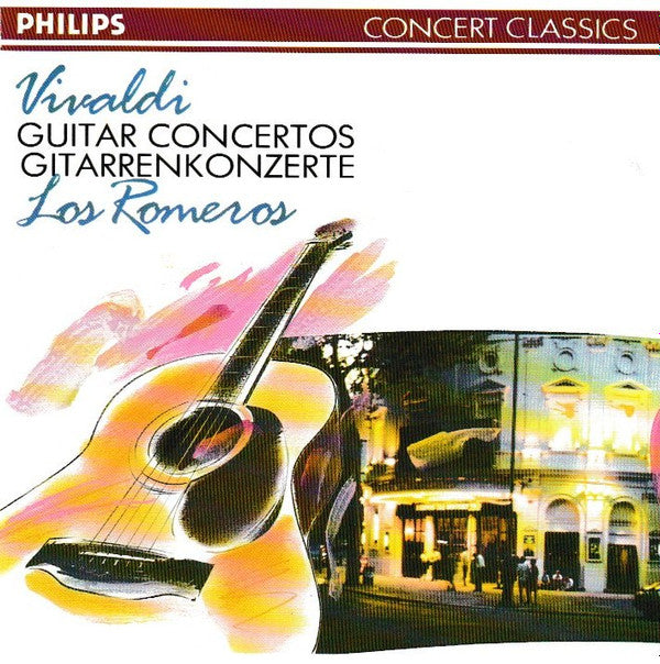 Antonio Vivaldi, The Romeros : Guitar Concertos (CD, Comp)