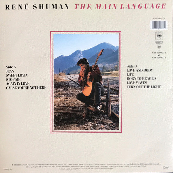 René Shuman : The Main Language (LP, Album)