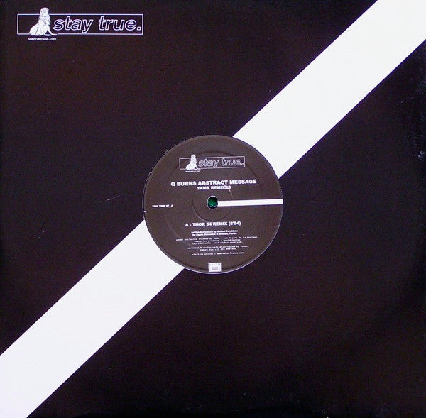 Q-Burns Abstract Message : Yamb (Remixes) (12")