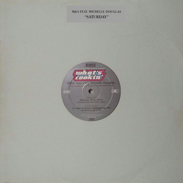 M&S Featuring Michelle Douglas : Saturday (12")