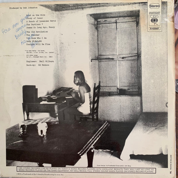 Leonard Cohen : Songs From A Room (LP, Album)