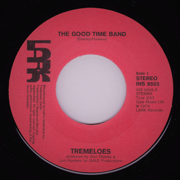 The Tremeloes : The Good Time Band (7", Single)