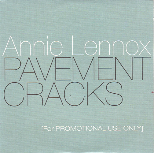 Annie Lennox : Pavement Cracks (CD, Single, Promo, Car)