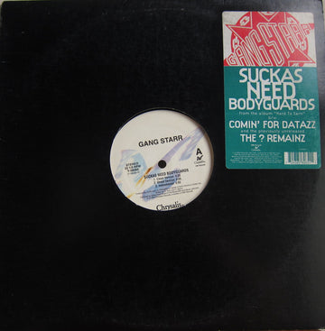 Gang Starr : Suckas Need Bodyguards (12")