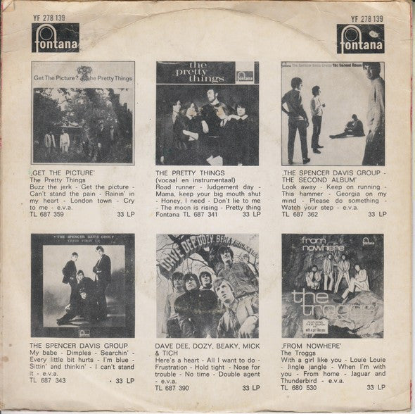 The Troggs : Any Way That You Want Me / Cousin Jane (7", Single, Mono)