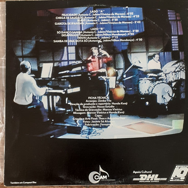 Zimbo Trio : Zimbo Trio E O Tom (Tributo A Tom Jobim Vol. 01) (LP, Album)