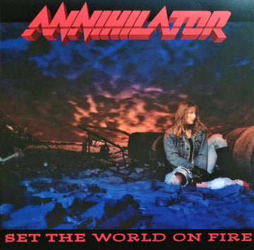 Annihilator (2) : Set The World On Fire (LP, Album, Ltd, Num, RE, Blu)