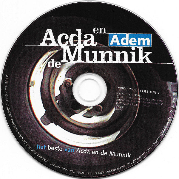 Acda en de Munnik : Adem / Het Beste Van (CD, Comp)