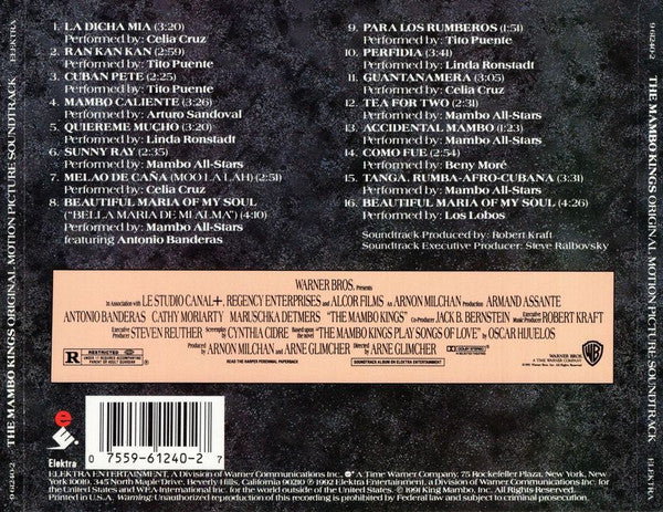 Various : The Mambo Kings (Original Motion Picture Soundtrack) (CD, Comp)