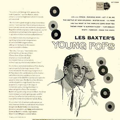 Les Baxter : Les Baxter's Young Pops (LP, Album)