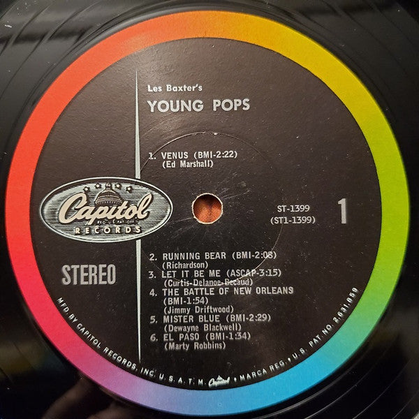 Les Baxter : Les Baxter's Young Pops (LP, Album)