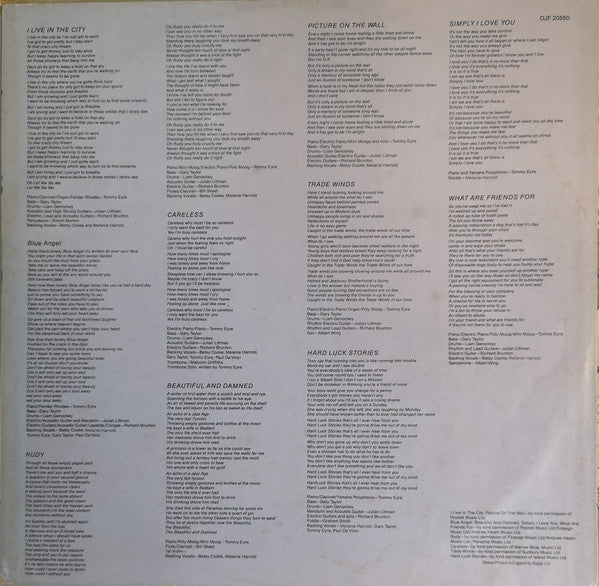 Melanie Harrold : Blue Angel (LP, Album)