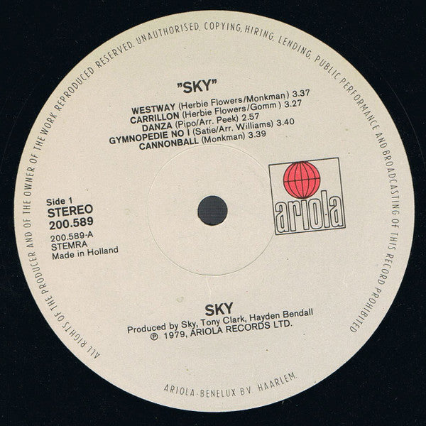Sky (4) : Sky (LP, Album)