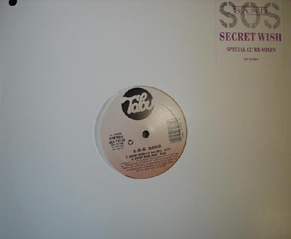 S.O.S. Band* : Secret Wish (Special 12" Re-Mixes) (12")