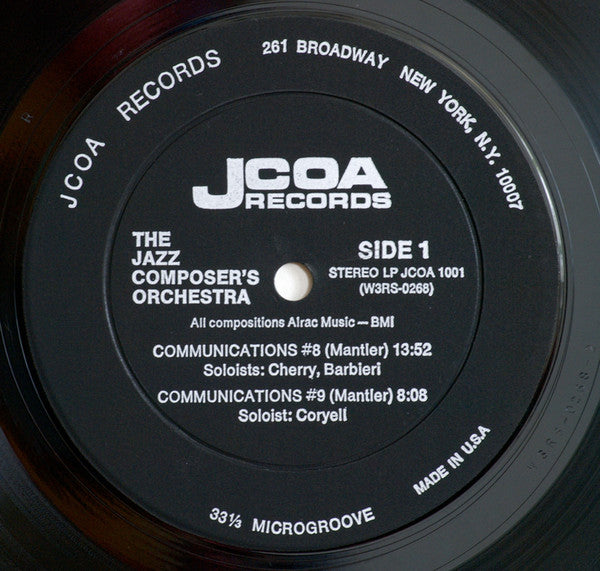 The Jazz Composer's Orchestra : The Jazz Composer's Orchestra (2xLP + Box)