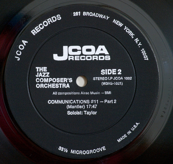 The Jazz Composer's Orchestra : The Jazz Composer's Orchestra (2xLP + Box)