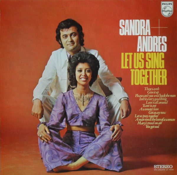 Sandra & Andres : Let Us Sing Together (LP, Album)