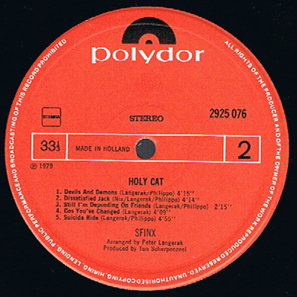 Sfinx (5) : Holy Cat (LP)