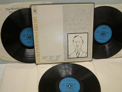 Igor Stravinsky : In Memoriam Igor Stravinsky 1882-1971 (3xLP + Box)