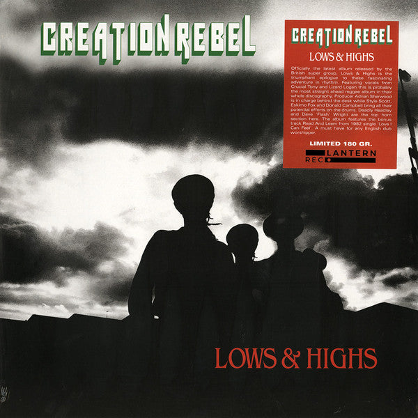 Creation Rebel : Lows & Highs (LP, Album, RE, RM)