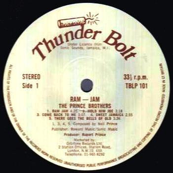 The Prince Brothers : Ram-Jam (LP, Album)